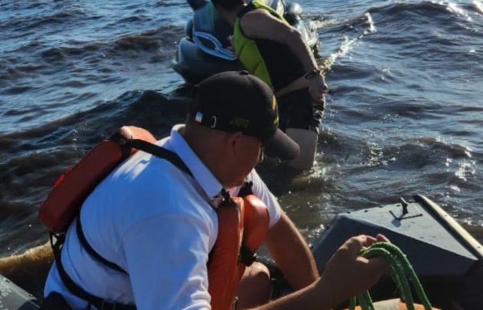 COBERTURA DE SEGURIDAD EN EL LAGO YPACARAÍ