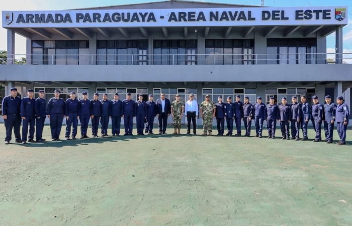 VISITA DEL MINISTRO DE DEFENSA A LOS CIMEFORISTAS DE CIUDAD DEL ESTE
