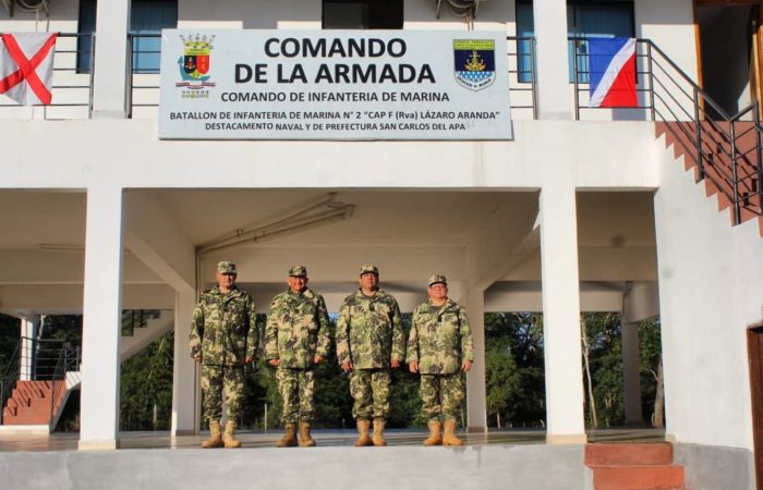 INAUGURACIÓN OFICIAL DEL DESTACAMENTO NAVAL Y DE PREFECTURA DE SAN CARLOS DEL APA