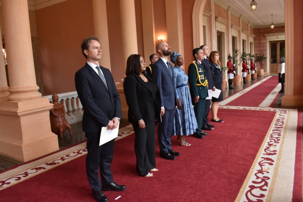 PRESENTACIÓN DE CARTAS CREDENCIALES