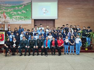 Charla informativa para docentes y alumnos del Colegio Cristiano Arte de la Ciudad de Luque